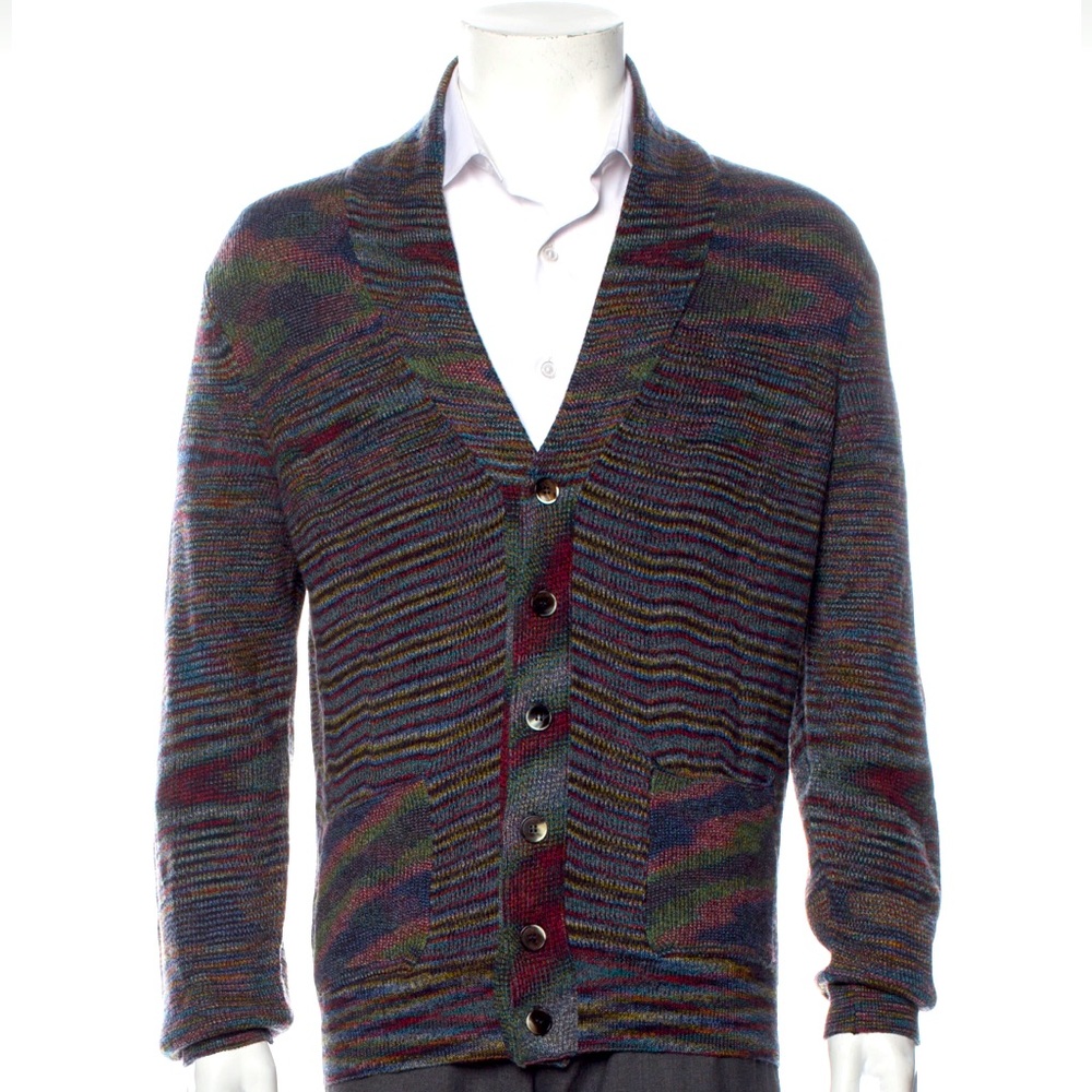 With Missoni Cardigan Sweater